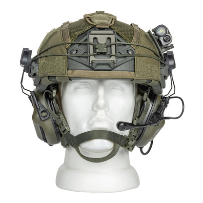 Blender™ Exfil Ballistic FAST Helmet Core Comms Kit NIJ IIIA – Ranger Green - Blender Tactical