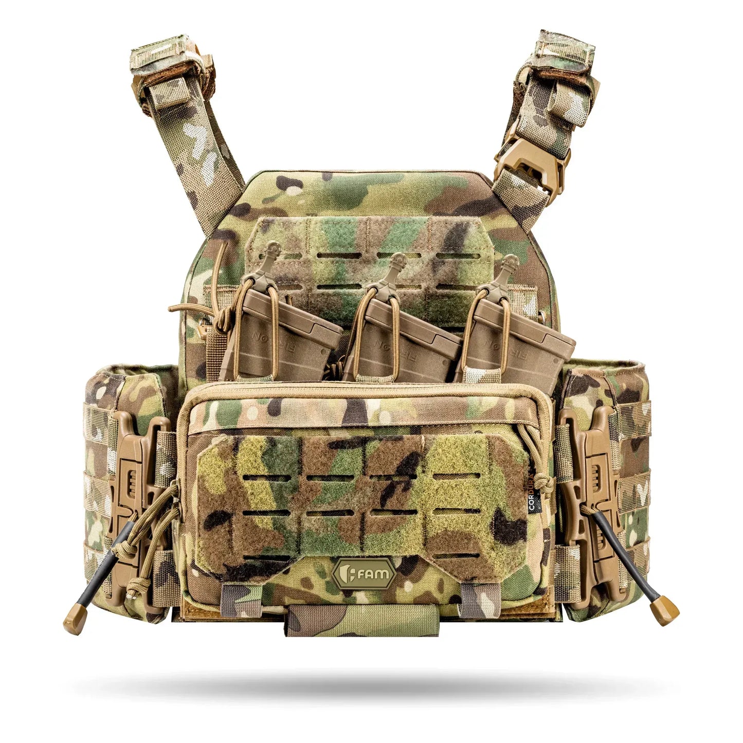 FamTac Plate Carrier M8 + AdminMag Panel | Multicam - Blender Tactical