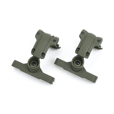Helmet Rail Mount Adapter for Sordin Headsets – OD Green (Cheburashka) - Blender Tactical