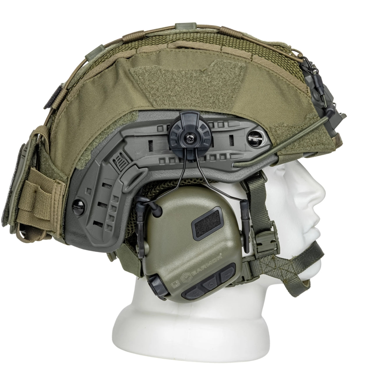 Blender™ Ballistic FAST Helmet Core Kit NIJ IIIA – Ranger Green - Blender Tactical