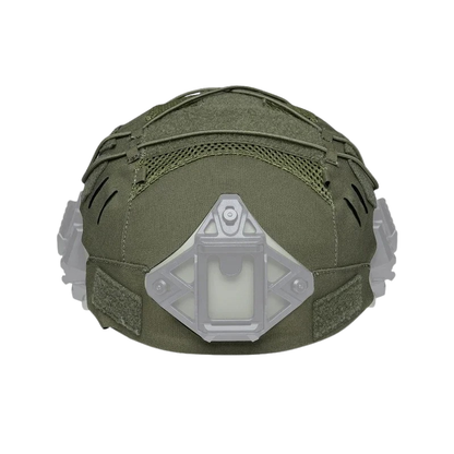Wendy 3.0 Tactical Helmet Cover with NVG Pouch – Ranger Green