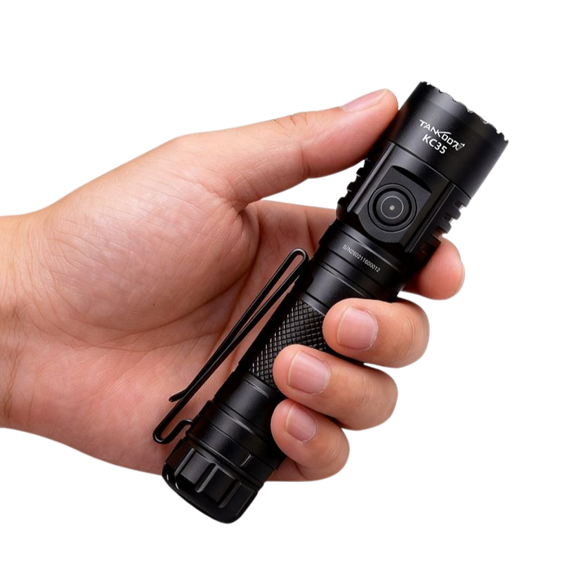 TANK007 KC35 Tactical Flashlight 5000LM | Black - Blender Tactical