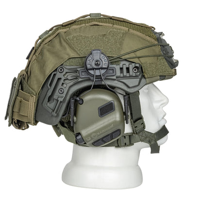 Blender™ Exfil Ballistic FAST Helmet Core Comms Kit NIJ IIIA – Ranger Green - Blender Tactical