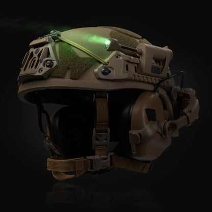 MPLS Charge Tactical Helmet Light – Coyote Tan - Blender Tactical