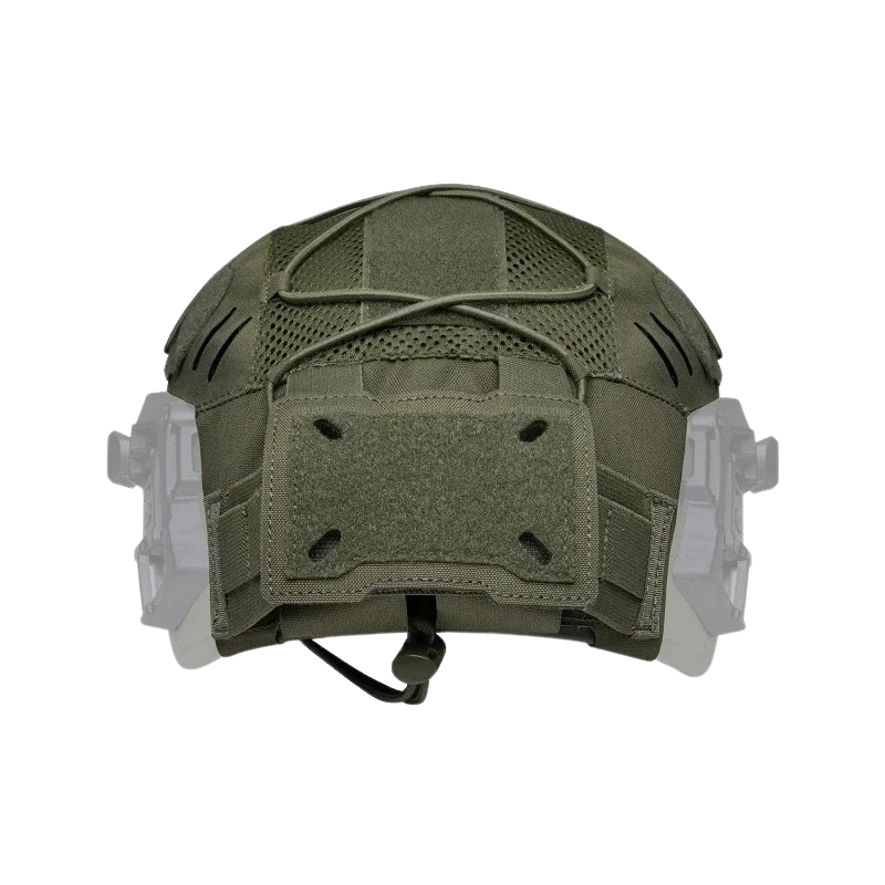 Wendy 3.0 Tactical Helmet Cover with NVG Pouch – Ranger Green