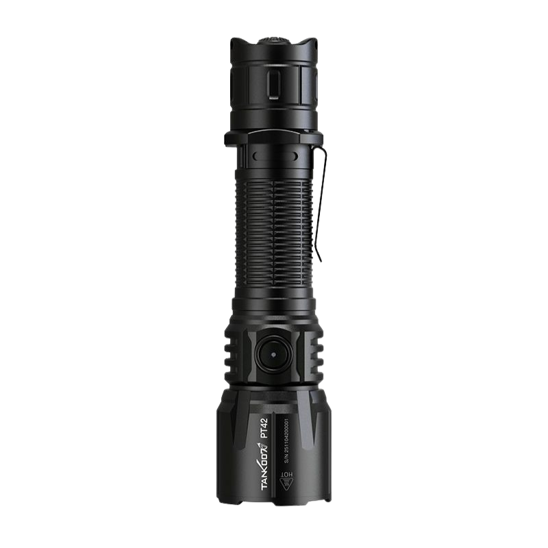 TANK007 PT42 Plus Tactical Flashlight Green & Red Light | Black - Blender Tactical