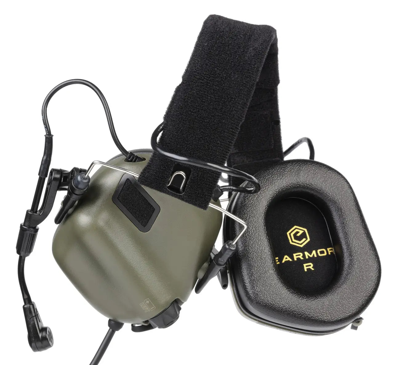 Earmor M32 Tactical Communication Headset – Foliage Green - Blender Tactical