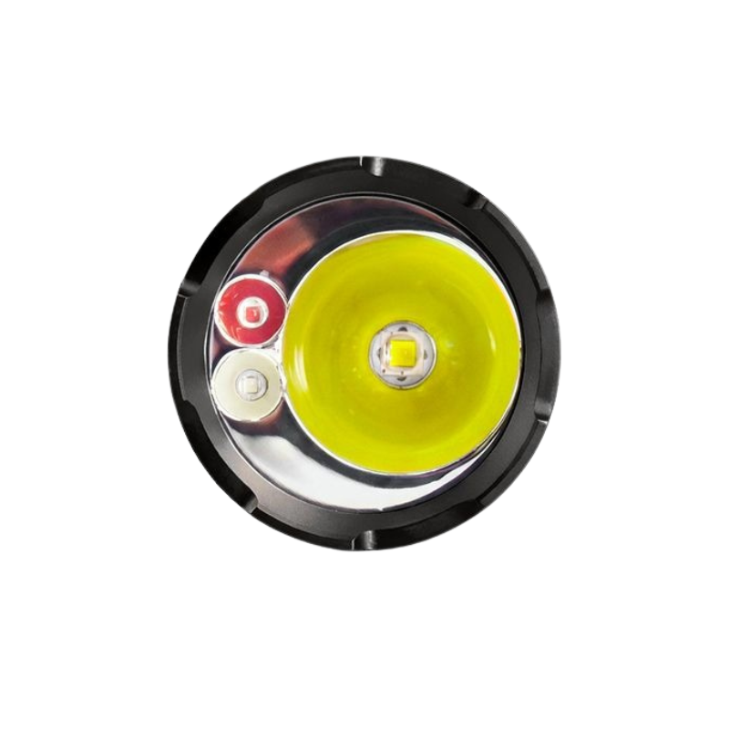 TANK007 PT42 Plus Tactical Flashlight Green & Red Light | Black - Blender Tactical