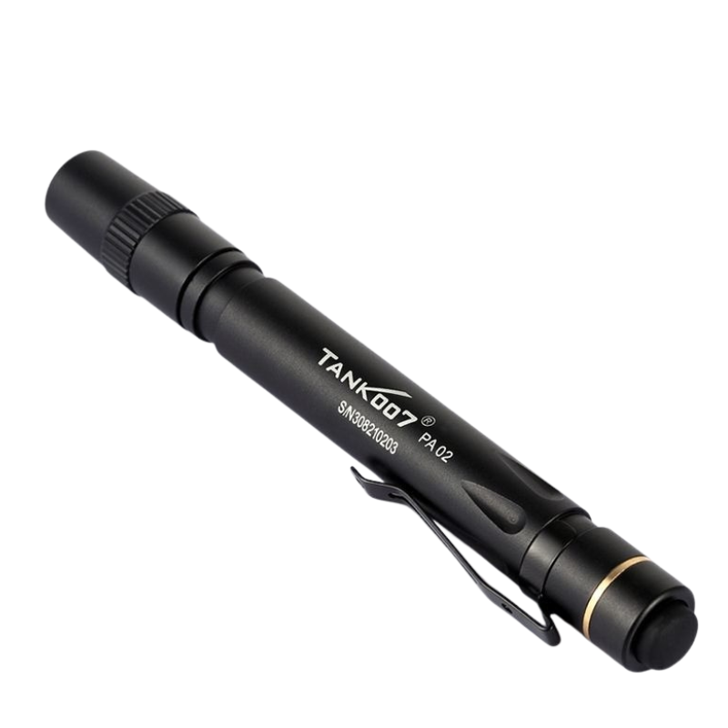 TANK007 PA02 Medical Penlight Flashlight | Black - Blender Tactical