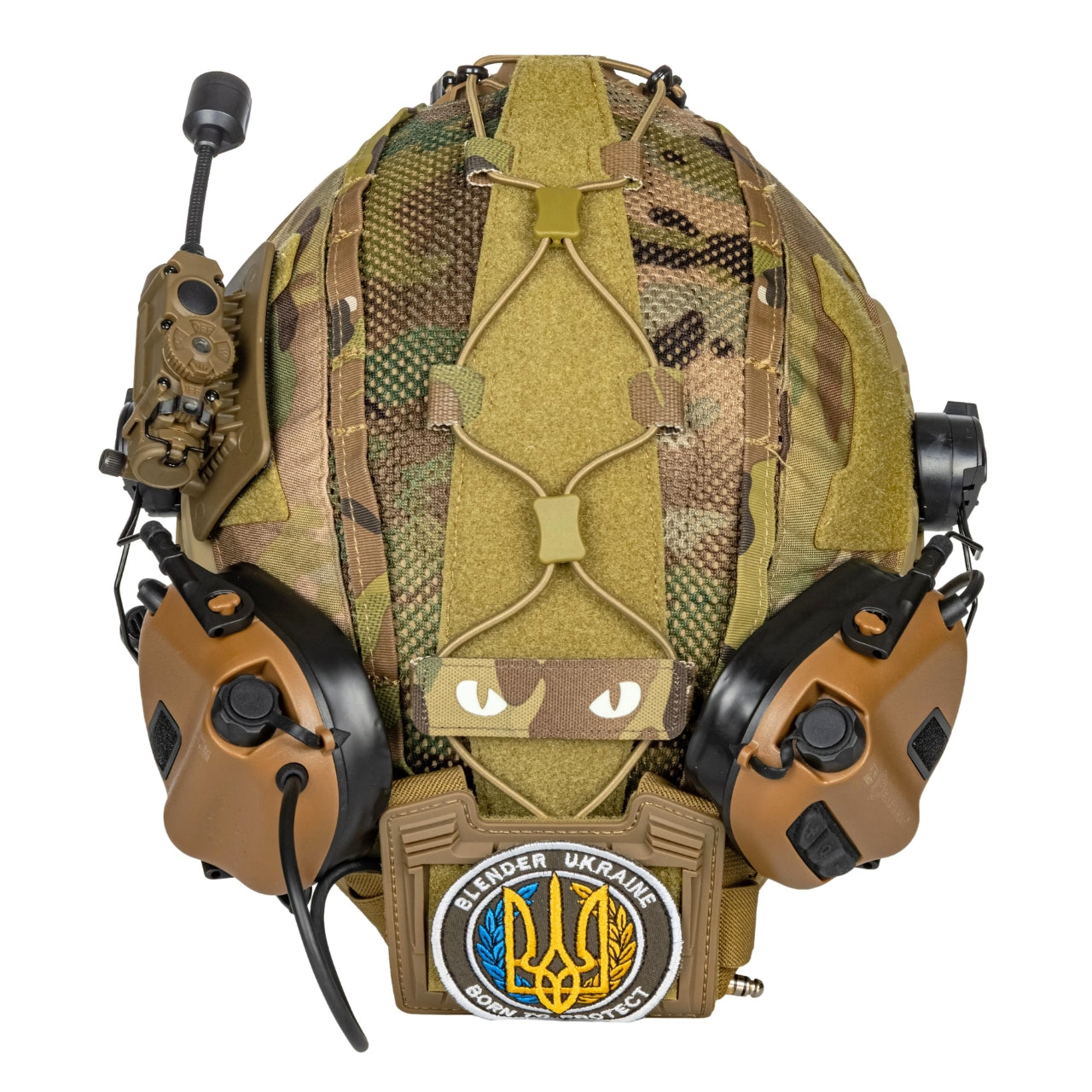 Blender™ Exfil Ballistic FAST Helmet Core Comms Kit NIJ IIIA – Desert Tan - Blender Tactical