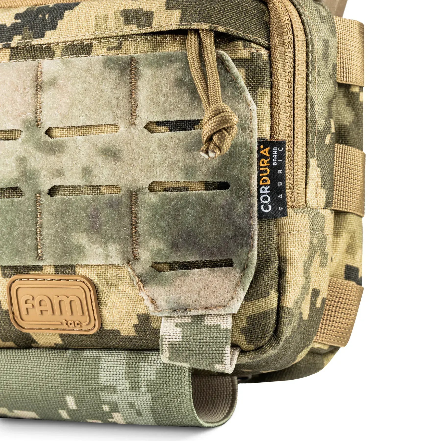 FamTac Admin + Double Mag Pouch – Ukrainian Pixel | AK/AR, MOLLE - Blender Tactical