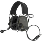 Casque tactique 3M Peltor ComTac XPI avec microphone et câble radio