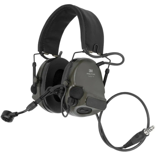 3M Peltor ComTac XPI Tactical Headset with Microphone & Radio Cable - Blender Tactical