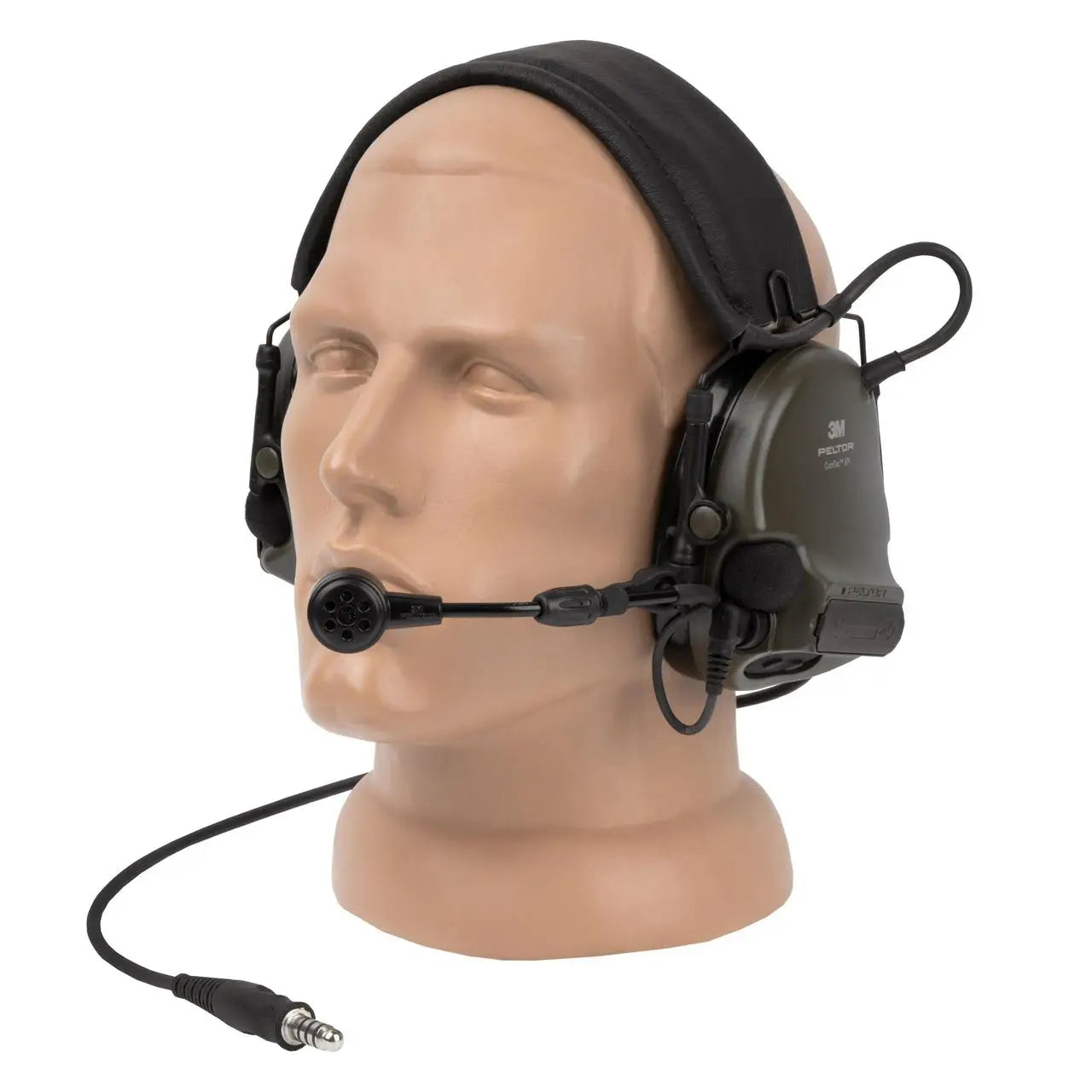 3M Peltor ComTac XPI Tactical Headset with Microphone & Radio Cable - Blender Tactical