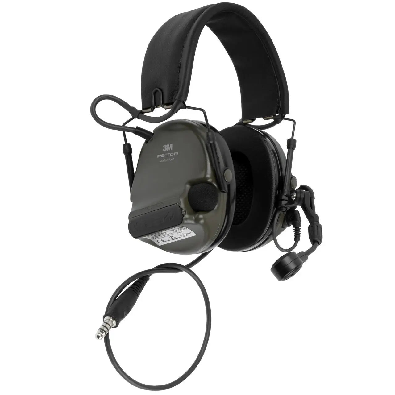 3M Peltor ComTac XPI Tactical Headset with Microphone & Radio Cable - Blender Tactical