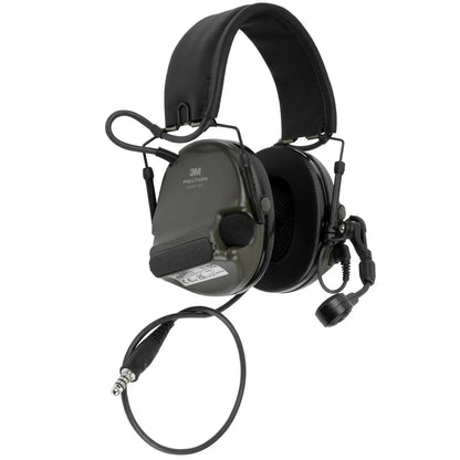 3M Peltor ComTac XPI Tactical Headset with Microphone & Radio Cable - Blender Tactical