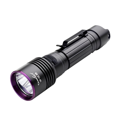 TANK007 UV122 UV Flashlight with White LED | Black - Blender Tactical