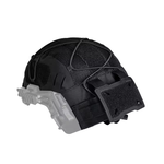 Wendy 3.0 Tactical Helmet Cover with NVG Pouch – Black