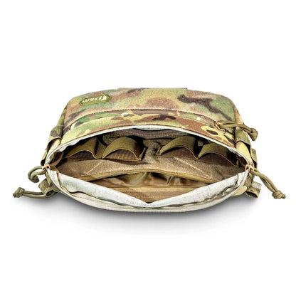 FamTac M8 XL Tactical Chest Bag / Waist Pack – Multicam | Velcro & Strap - Blender Tactical