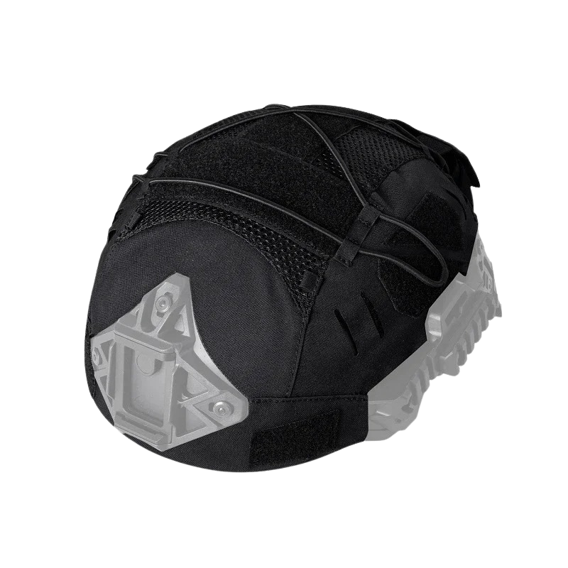 Couvre-casque tactique Wendy 3.0 avec poche pour dispositif de vision nocturne – Noir