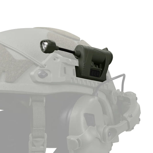 MPLS Charge Tactical Helmet Light – Foliage Green - Blender Tactical