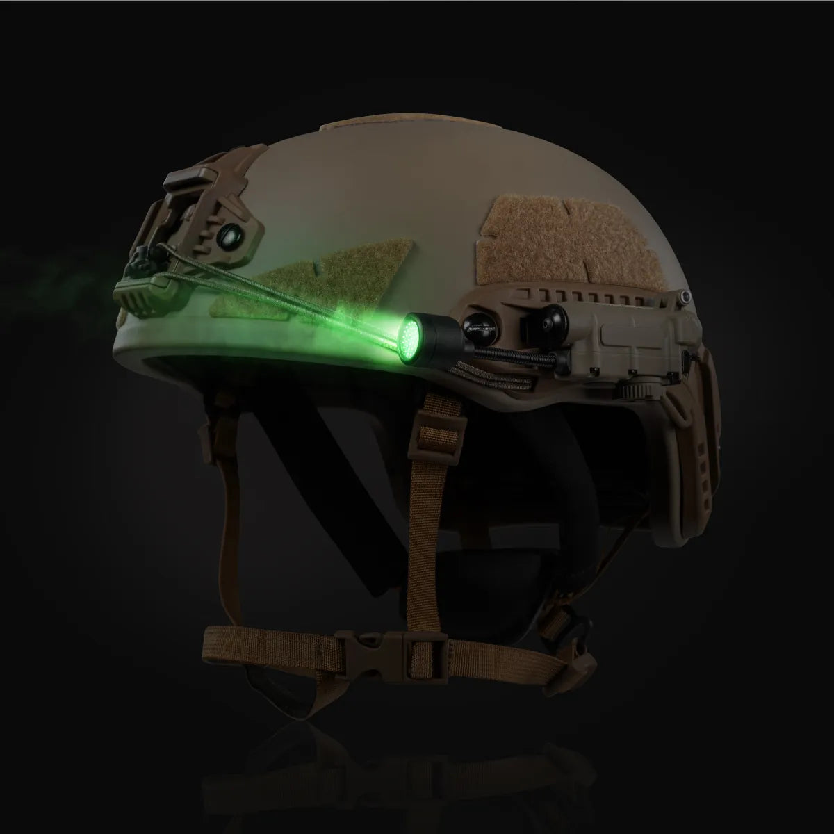Sidewinder MPLS 5-LED Helmet Light – Coyote Tan - Blender Tactical