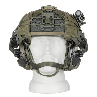 Blender™ Exfil FAST Ballistic Helmet 3M Peltor Comtac VIII Plus Kit NIJ IIIA – Ranger Green