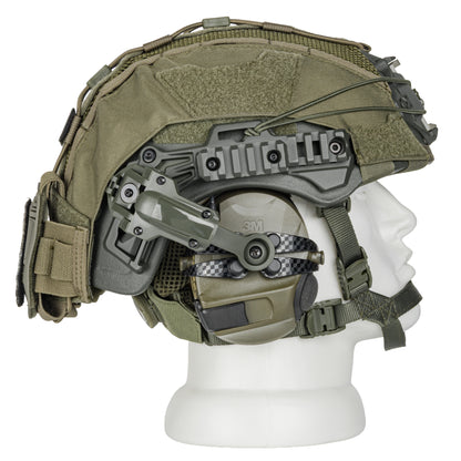 Blender™ Exfil FAST Ballistic Helmet 3M Peltor Comtac VIII Plus Kit NIJ IIIA – Ranger Green