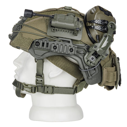 Blender™ Exfil FAST Ballistic Helmet 3M Peltor Comtac VIII Plus Kit NIJ IIIA – Ranger Green