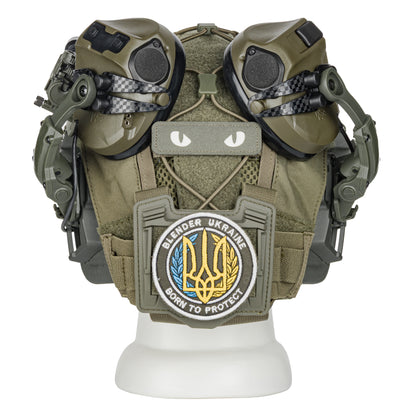 Blender™ Exfil FAST Ballistic Helmet 3M Peltor Comtac VIII Plus Kit NIJ IIIA – Ranger Green