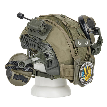 Blender™ Exfil FAST Ballistic Helmet 3M Peltor Comtac VIII Plus Kit NIJ IIIA – Ranger Green