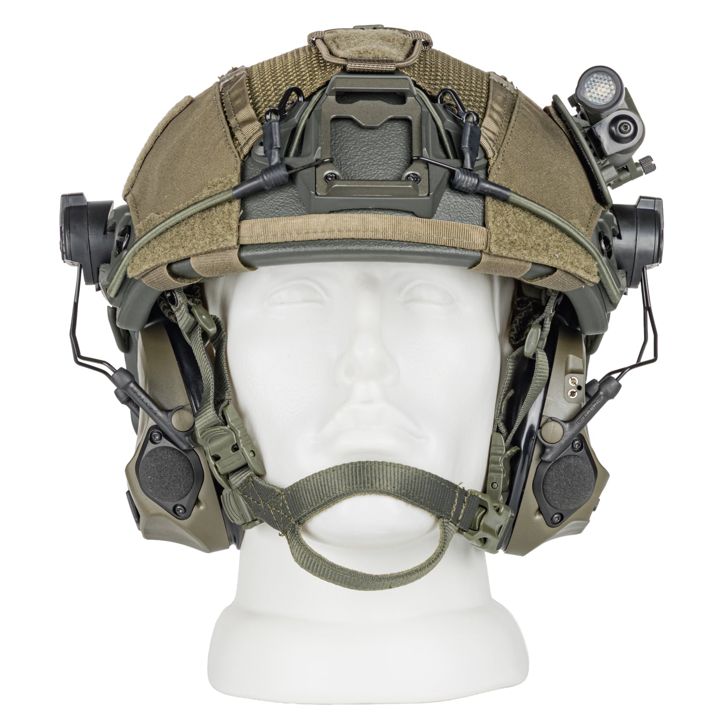 Blender™ FAST Ballistic Helmet 3M Peltor Comtac VIII Kit NIJ IIIA – Ranger Green