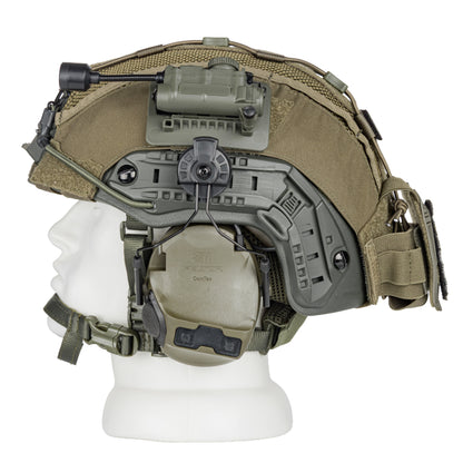 Blender™ FAST Ballistic Helmet 3M Peltor Comtac VIII Kit NIJ IIIA – Ranger Green