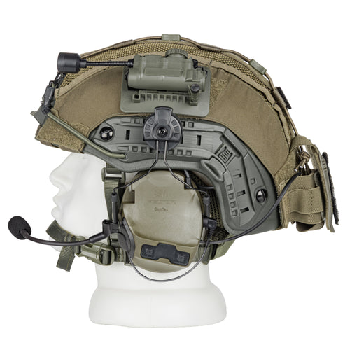 Blender™ FAST Ballistic Helmet 3M Peltor Comtac VIII Mic Kit NIJ IIIA – Ranger Green