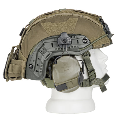 Blender™ FAST Ballistic Helmet 3M Peltor Comtac VIII Kit NIJ IIIA – Ranger Green
