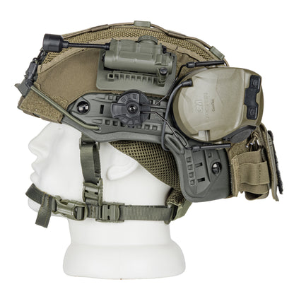 Blender™ FAST Ballistic Helmet 3M Peltor Comtac VIII Kit NIJ IIIA – Ranger Green
