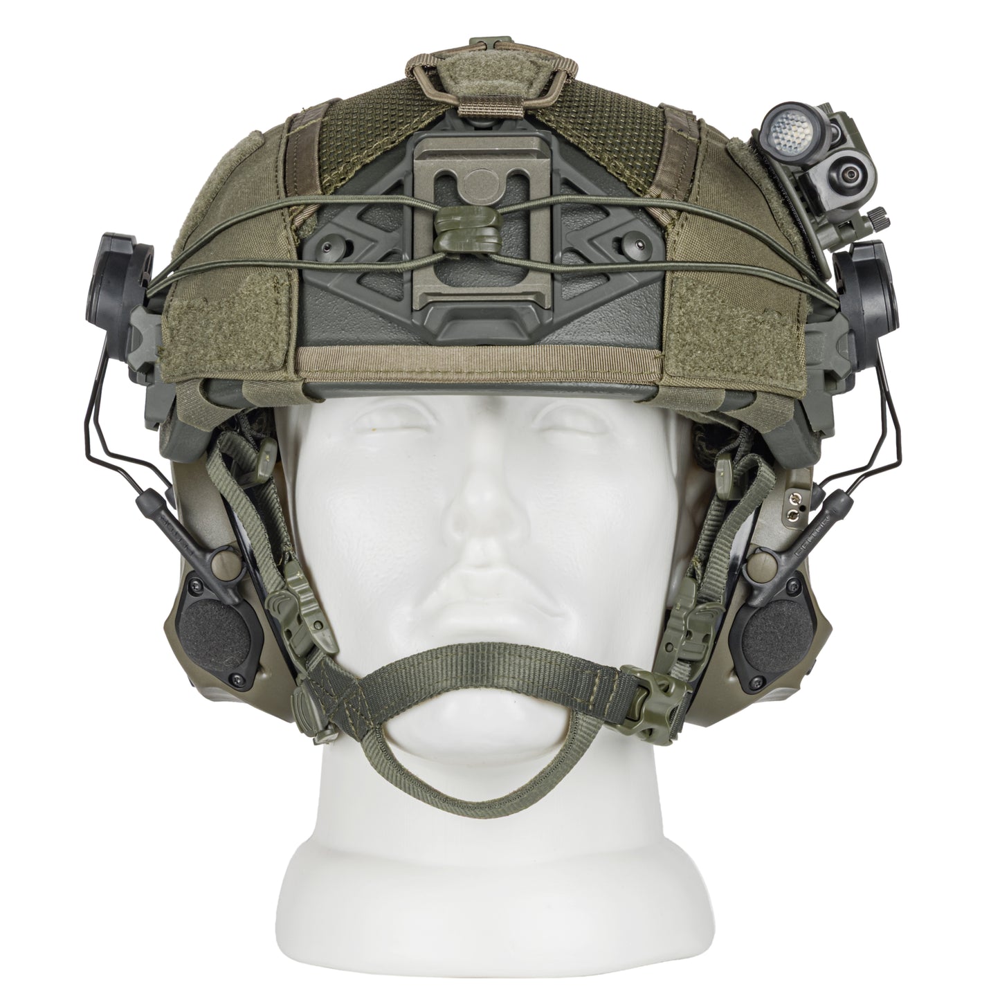Blender™ Exfil FAST Ballistic Helmet 3M Peltor Comtac VIII Mic Kit NIJ IIIA – Ranger Green