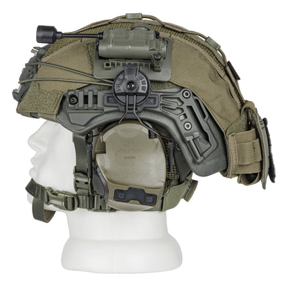 Blender™ Exfil FAST Ballistic Helmet 3M Peltor Comtac VIII Kit NIJ IIIA – Ranger Green