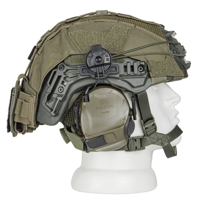 Blender™ Exfil FAST Ballistic Helmet 3M Peltor Comtac VIII Mic Kit NIJ IIIA – Ranger Green