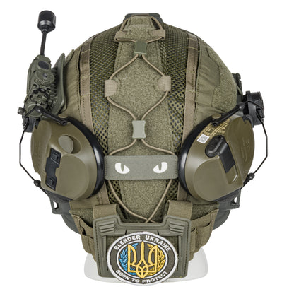 Blender™ Exfil FAST Ballistic Helmet 3M Peltor Comtac VIII Mic Kit NIJ IIIA – Ranger Green