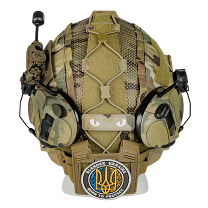 Blender™ Exfil FAST Ballistic Helmet 3M Peltor Comtac VIII Kit NIJ IIIA – MC Tan
