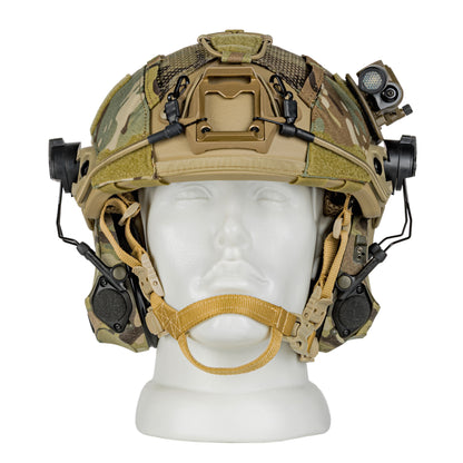Blender™ FAST Ballistic Helmet 3M Peltor Comtac VIII Mic Kit NIJ IIIA – MC Tan