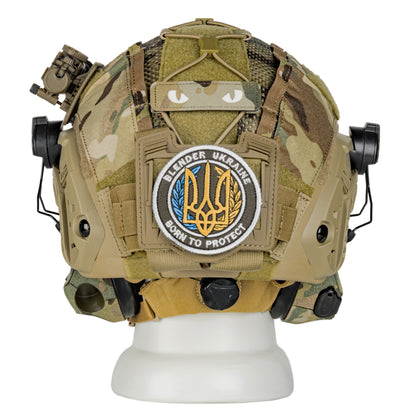 Blender™ FAST Ballistic Helmet 3M Peltor Comtac VIII Mic Kit NIJ IIIA – MC Tan