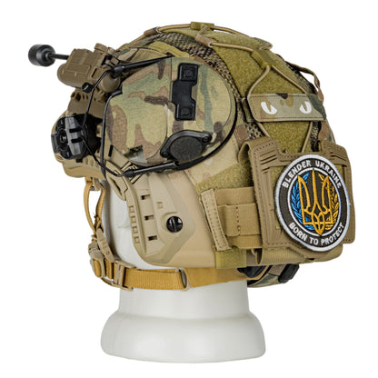 Blender™ FAST Ballistic Helmet 3M Peltor Comtac VIII Mic Kit NIJ IIIA – MC Tan
