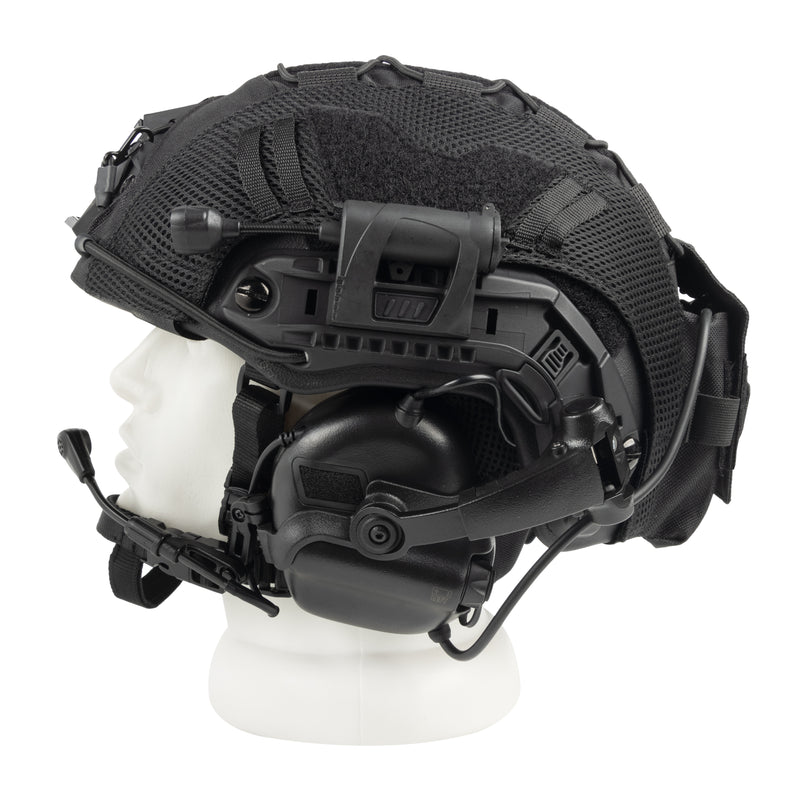 Blender™ Guardian Ballistic FAST Helmet Kit – Black NIJ IIIA - Blender Tactical