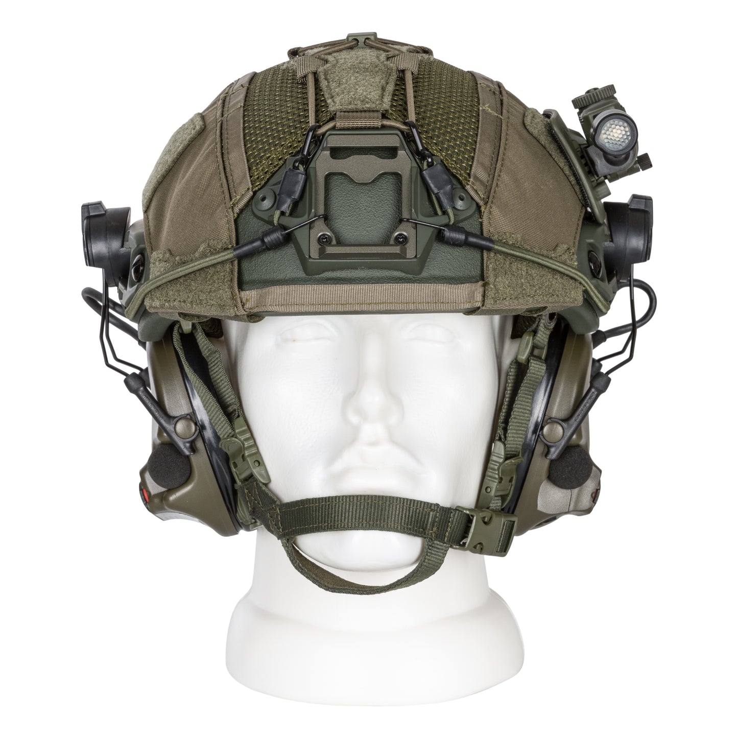 Blender™ Ballistic FAST Helmet 3M Peltor Comtac Kit NIJ IIIA – Ranger Green