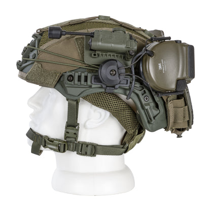 Blender™ Exfil Ballistic FAST Helmet 3M Peltor Comtac Kit NIJ IIIA – Ranger Green
