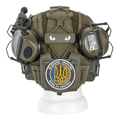 Blender™ Exfil Ballistic FAST Helmet 3M Peltor Comtac Kit NIJ IIIA – Ranger Green