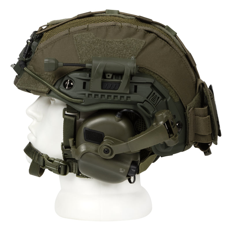 Blender™ Sentinel Ballistic FAST Helmet Kit – Ranger Green NIJ IIIA - Blender Tactical