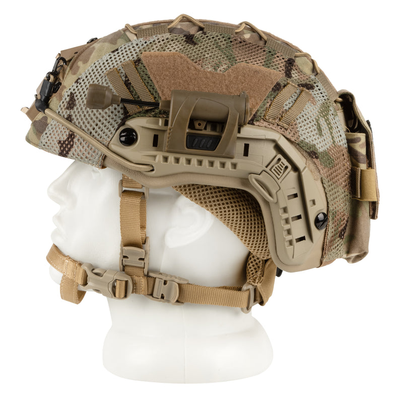 Blender™ Base+ Ballistic FAST Helmet Kit – Desert NIJ IIIA - Blender Tactical